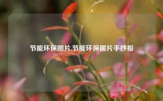 节能环保图片,节能环保图片手抄报