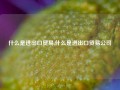 什么是进出口贸易,什么是进出口贸易公司