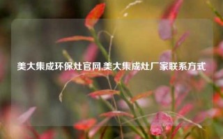 美大集成环保灶官网,美大集成灶厂家联系方式